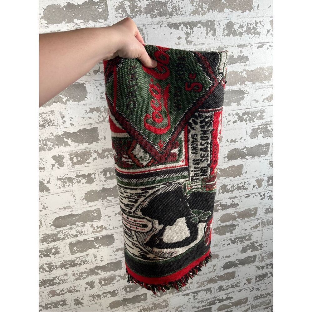 Coca Cola | throw blanket vintage